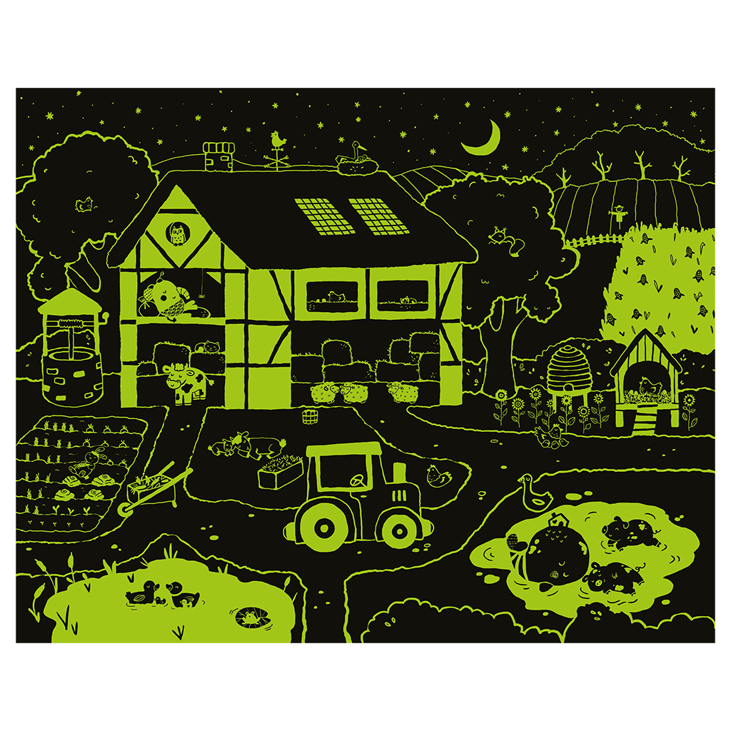 Puzzle à histoires "Ferme"