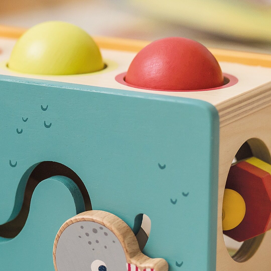 Jouet à marteler "Petit château"