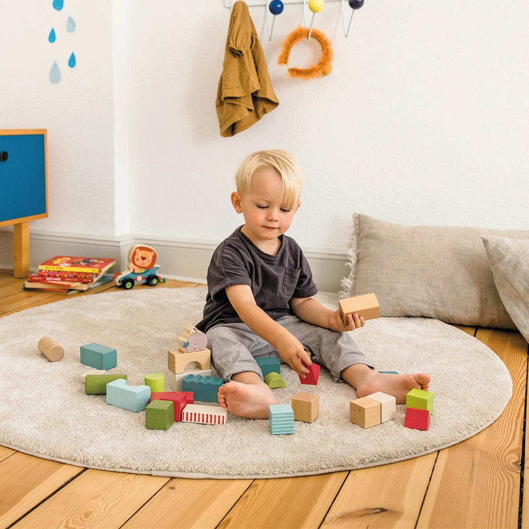 Babablocks de construction en bois "Baleine Vilma"