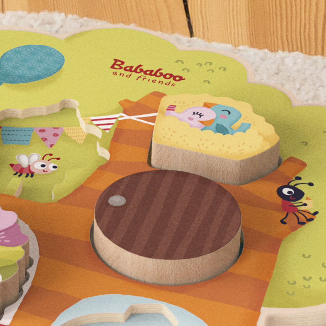 Puzzle découverte "Fête dans la cabane"