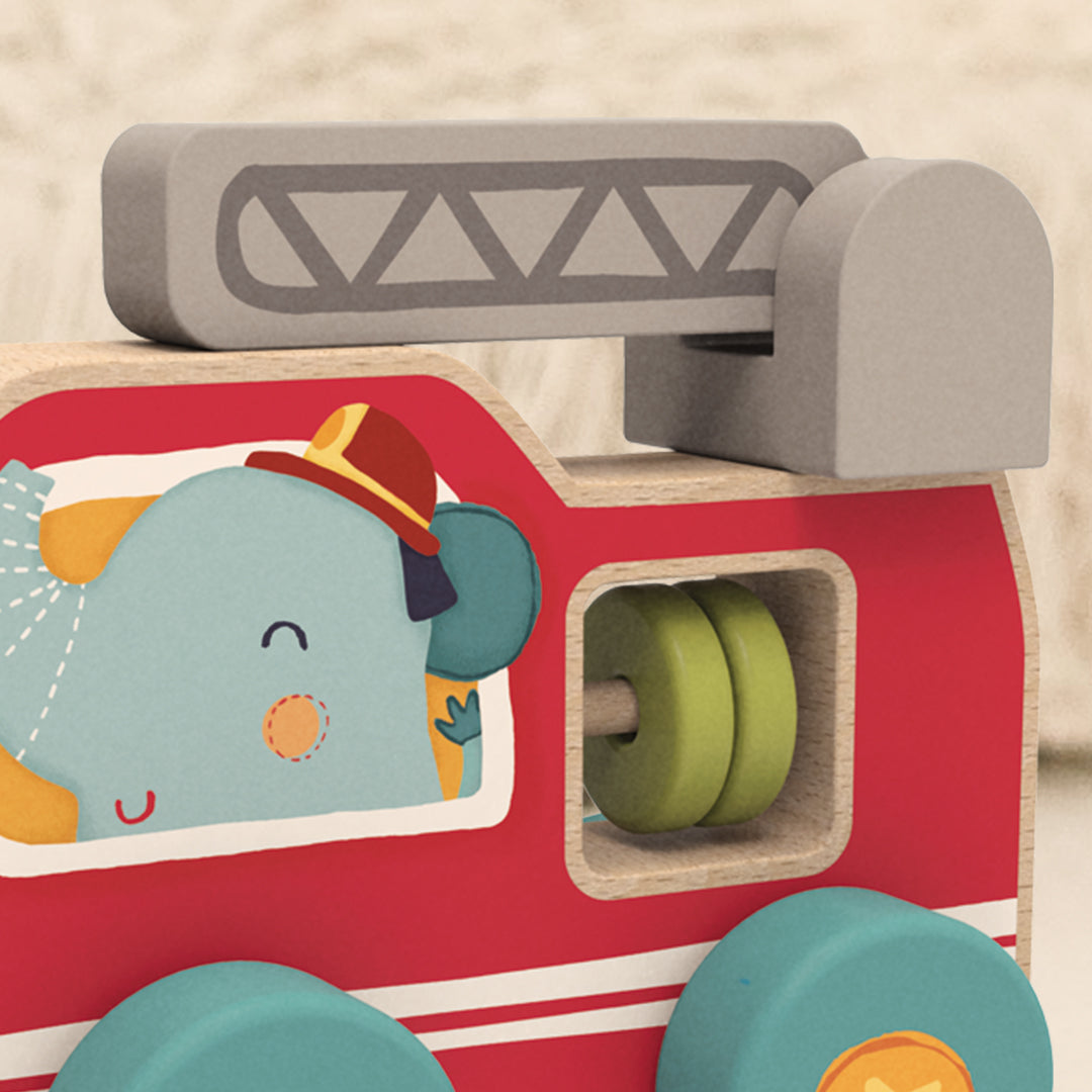 Ma première voiture "Le camion de pompiers de Lolo"