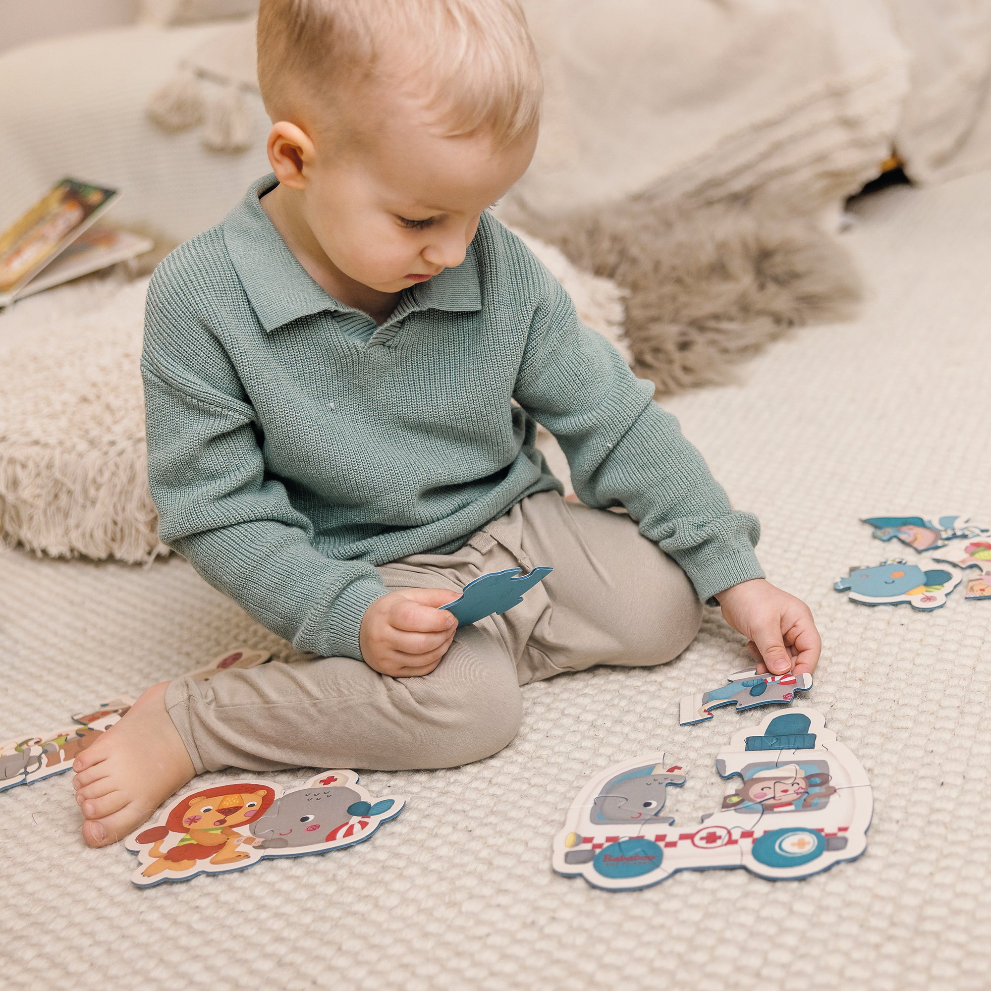 Puzzle de personnages "Le sauvetage de Vilma"