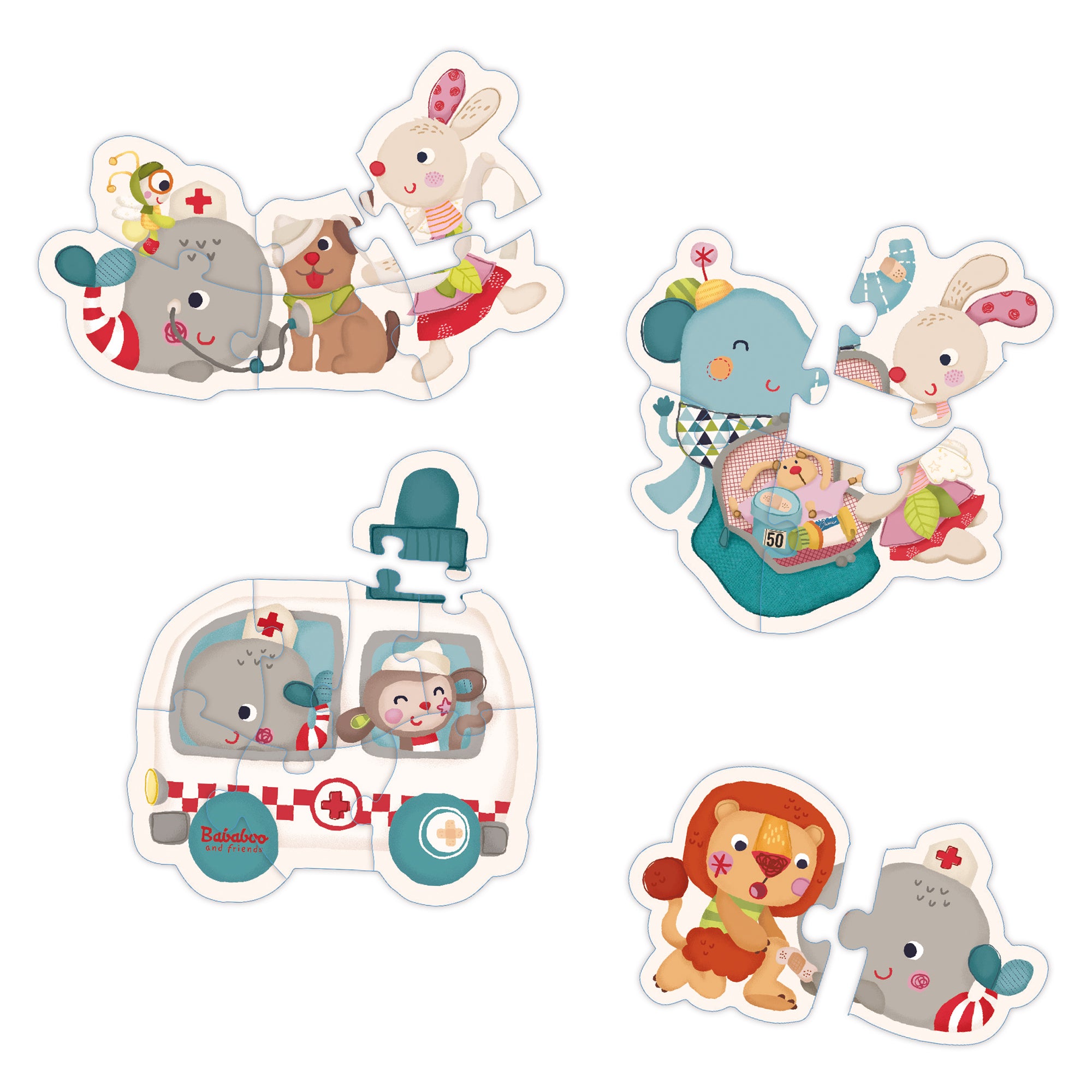 Puzzle de personnages "Le sauvetage de Vilma"