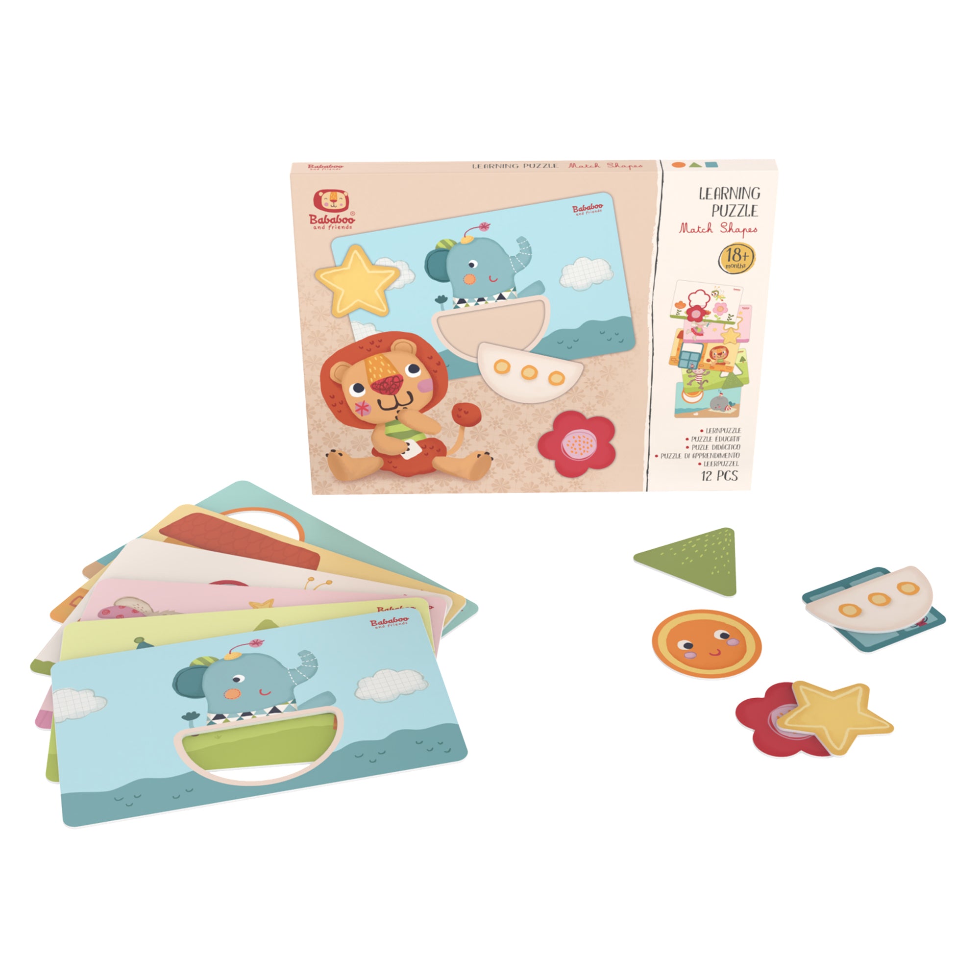 Puzzle d'apprentissage "Associer des formes"