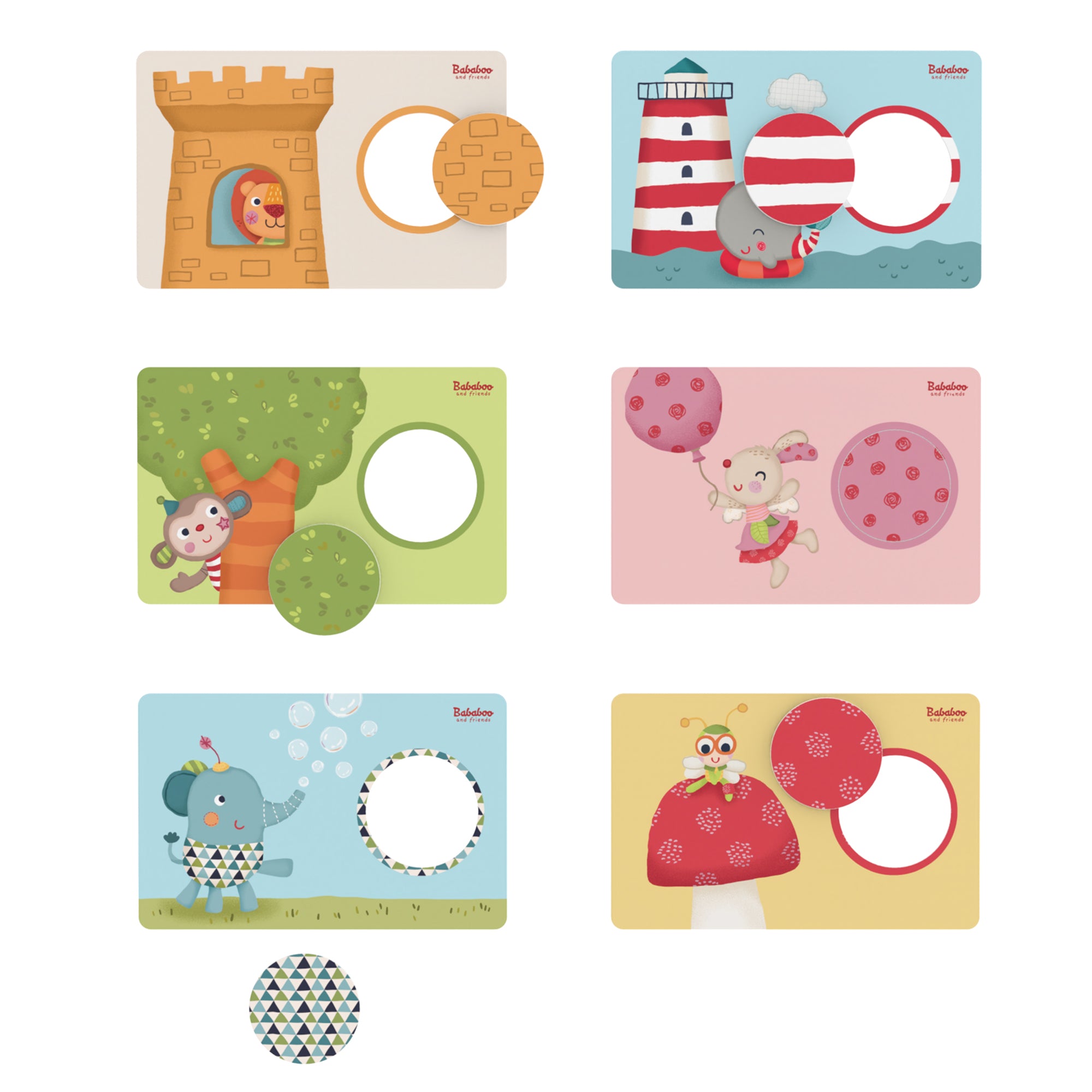 Puzzle d'apprentissage "Associer des motifs"