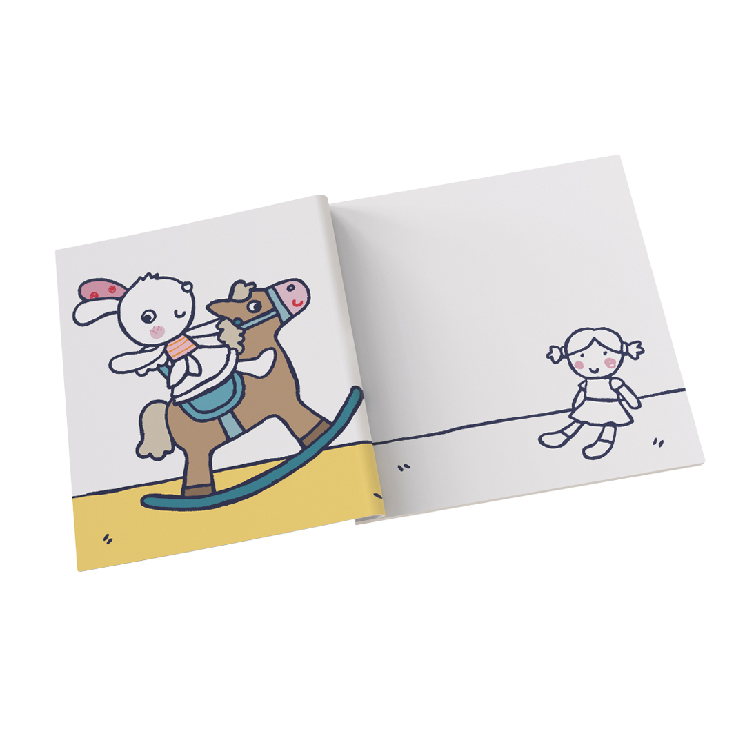 BabaBook - Mon premier livre de coloriage "Objets"