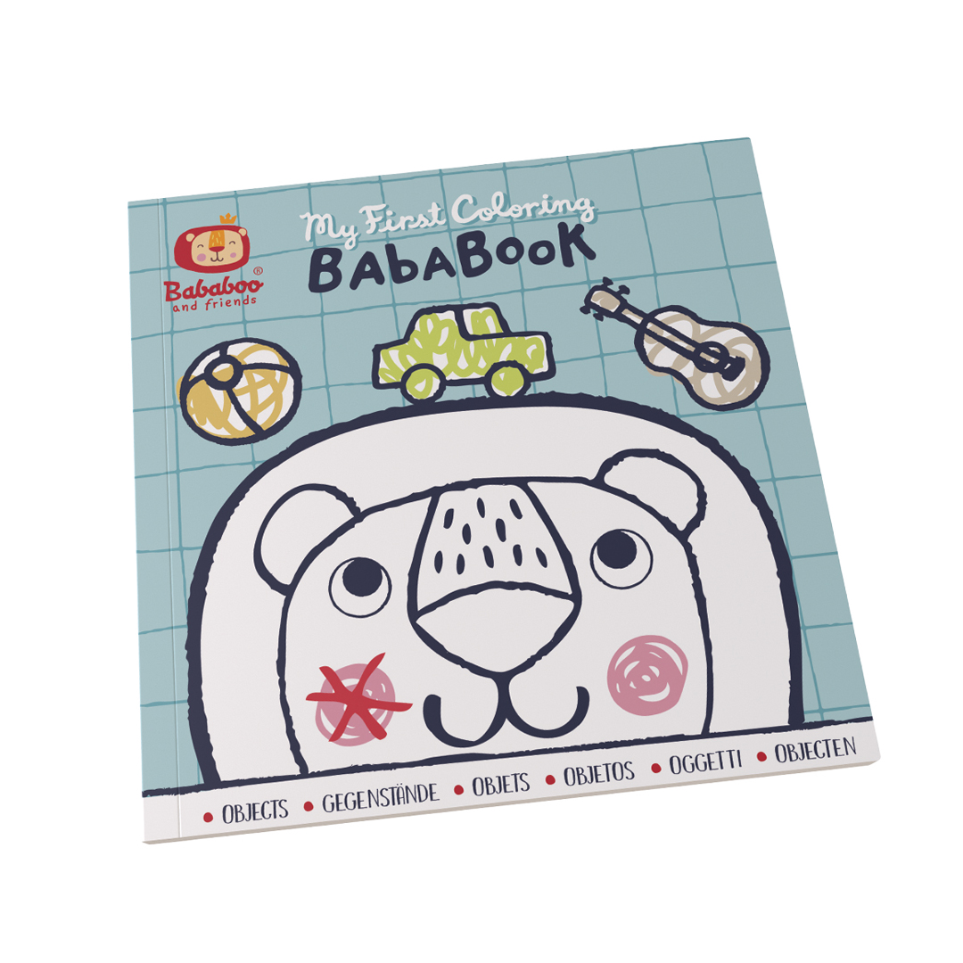 BabaBook - Mon premier livre de coloriage "Objets"