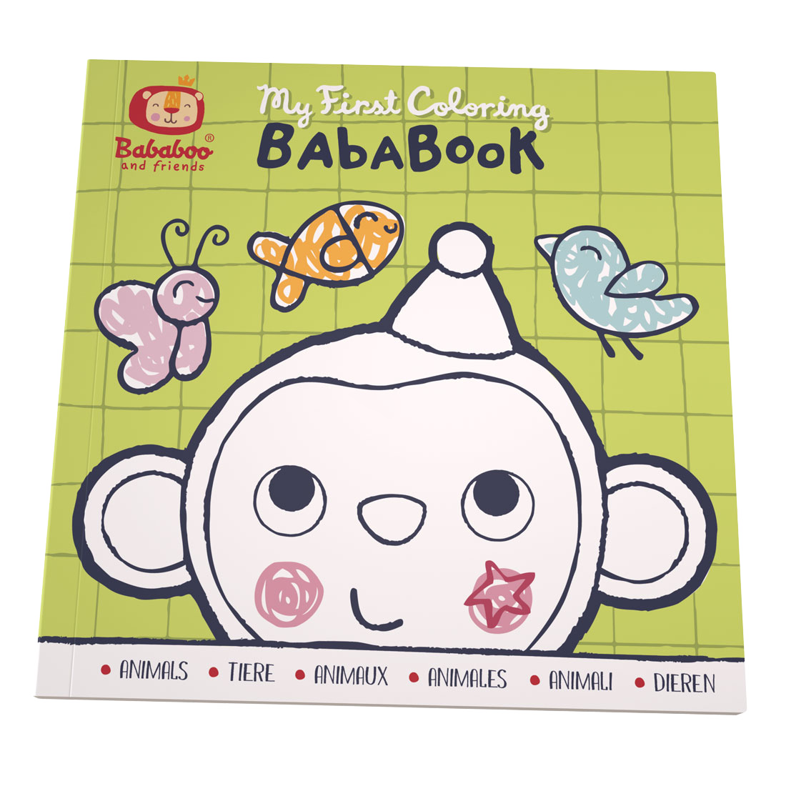 BabaBook - Mon premier livre de coloriage "Animaux"