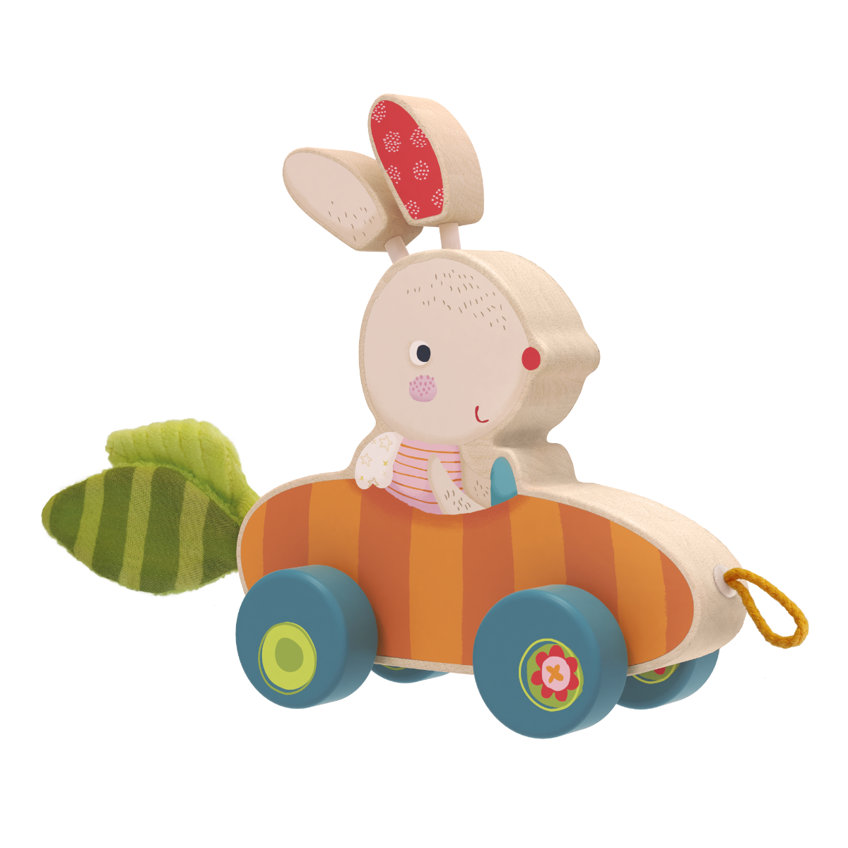Jouet à tirer "Lapin Pipa"