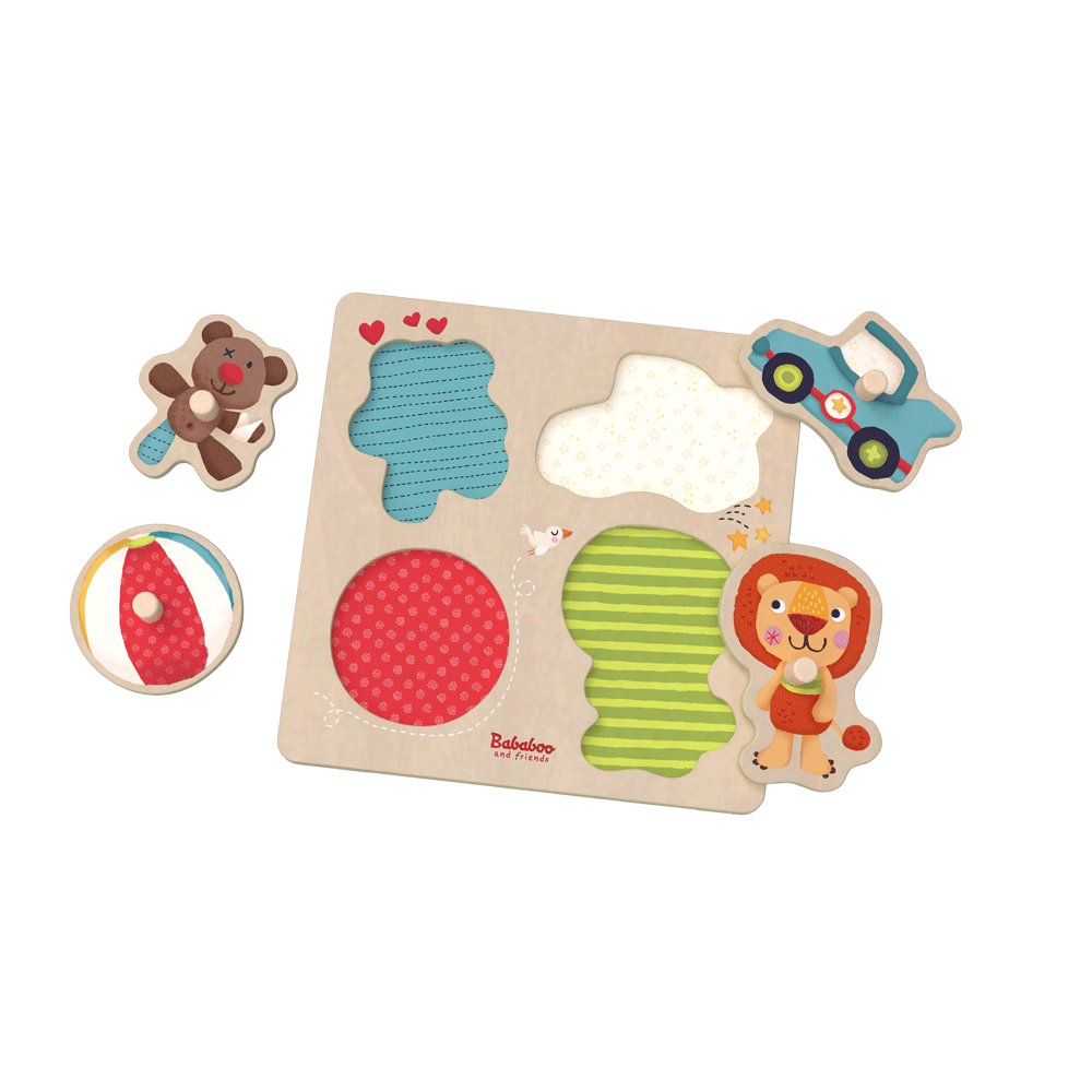 Premier Puzzle à formes "Les jouets préférés de Bababoo"