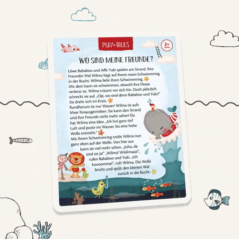 Jouet à empiler "Baleine Vilma"