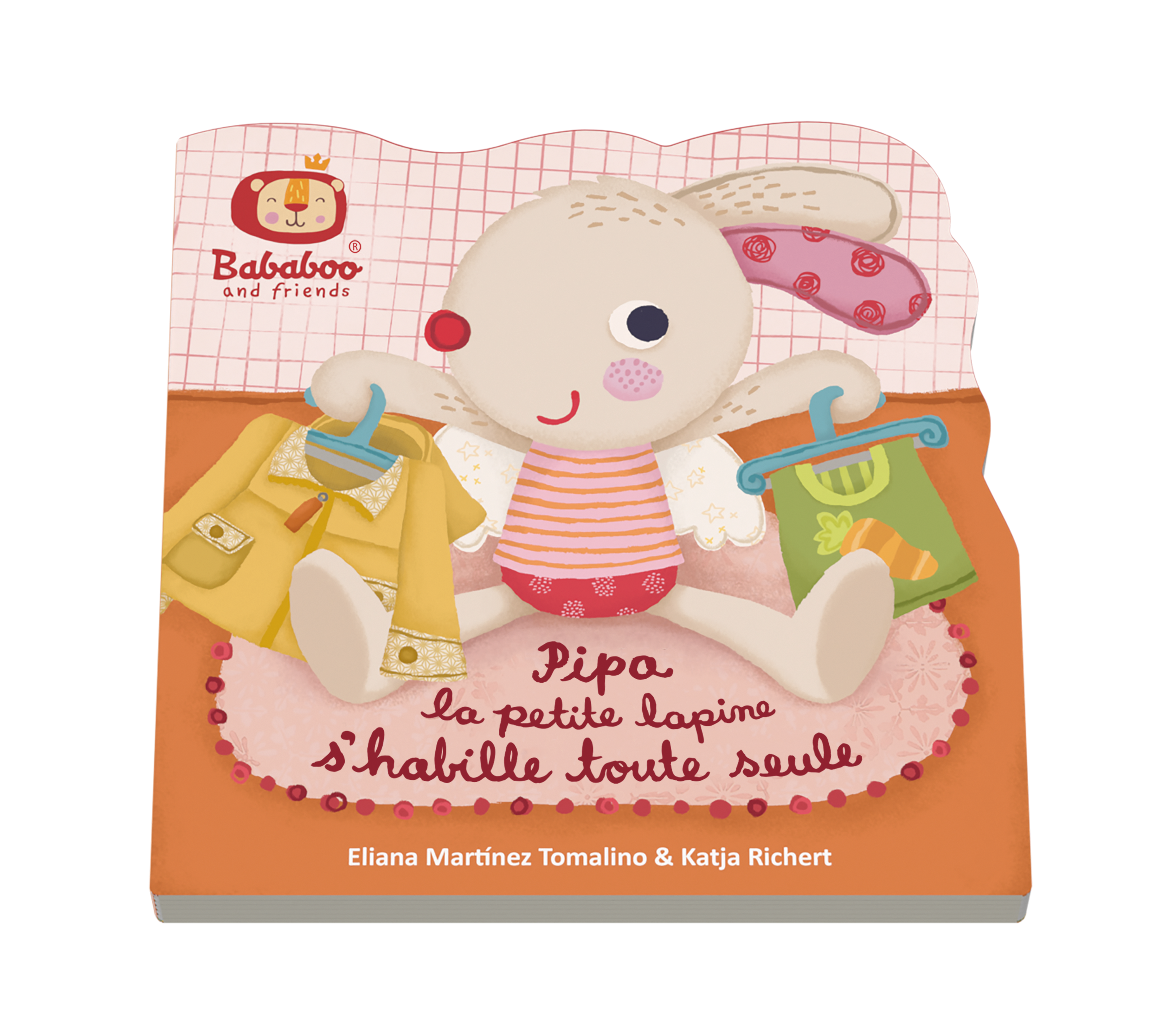 Pipa la petite lapine s'habille toute seule