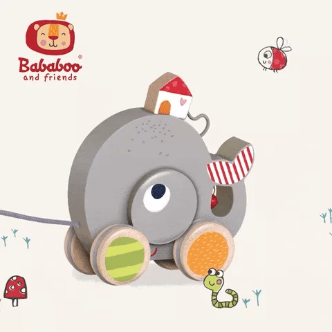Jouet à tirer "Baleine Vilma"
