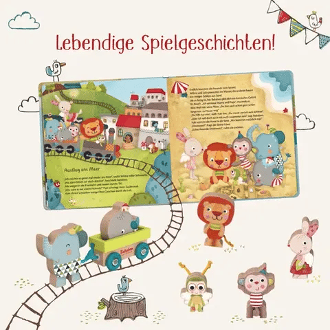 Figurines "Bababoo and friends"