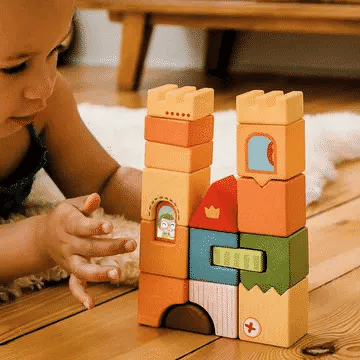 Jouet à empiler "Petit château"