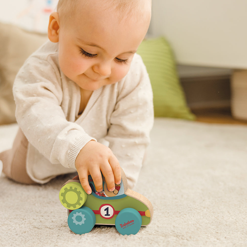 Ma première voiture "La voiture de course de Bababoo"