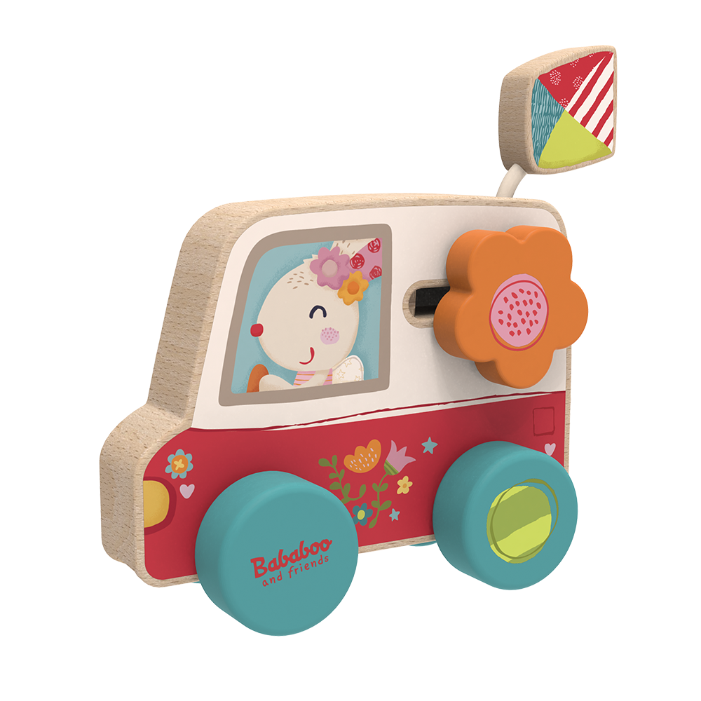Ma première voiture "Le bus fleuri de Pipa"