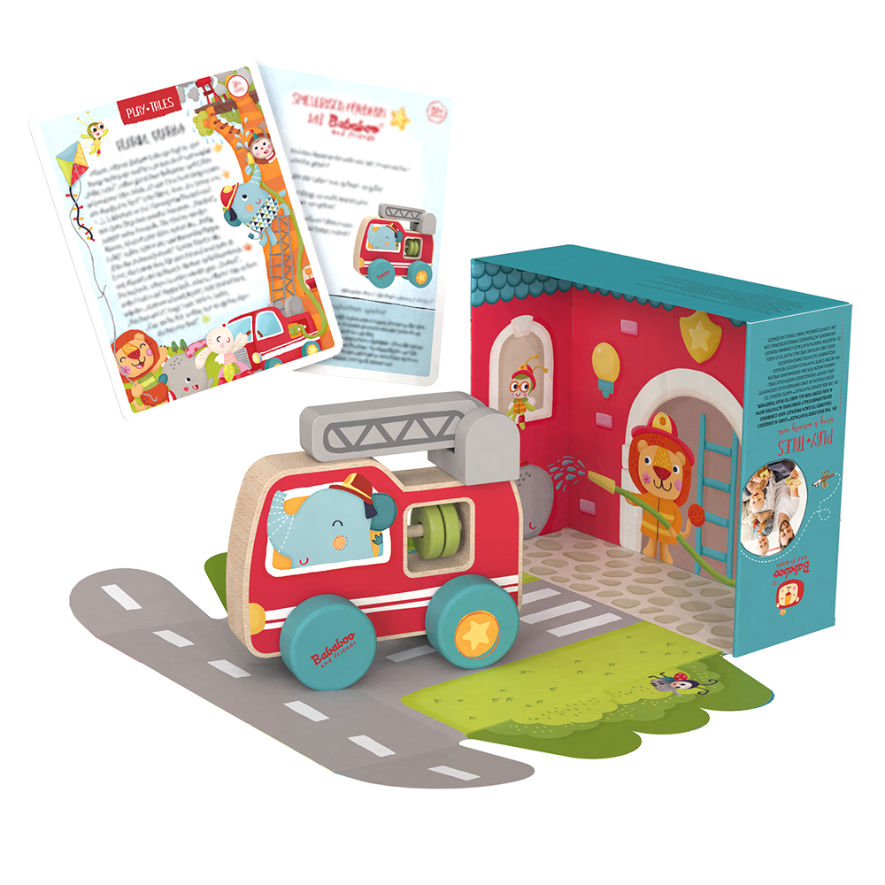 Ma première voiture "Le camion de pompiers de Lolo"