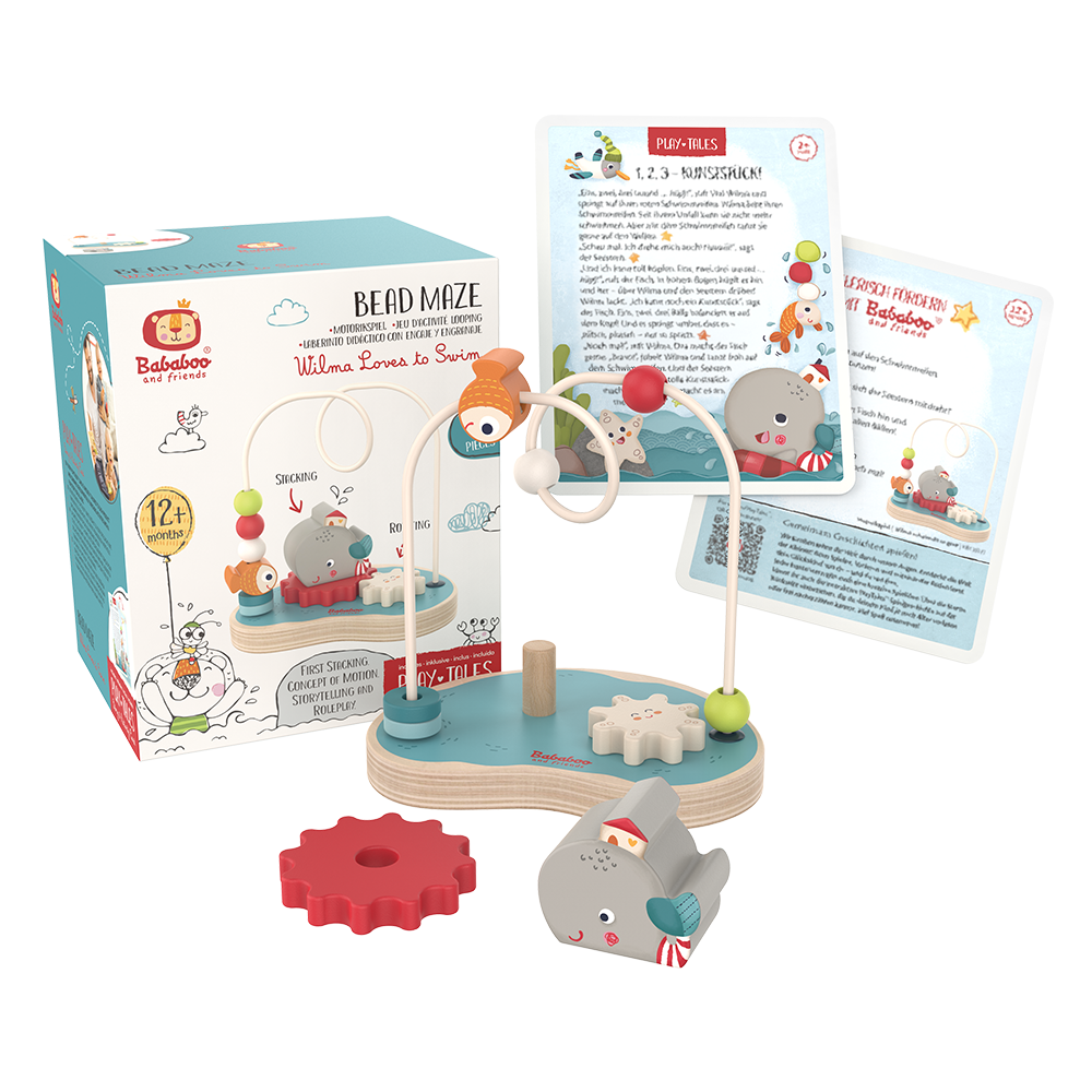 Jeu d’activité looping "Vilma adore nager"