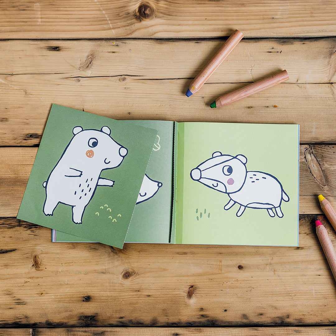 BabaBook - Mon premier livre de coloriage "Animaux"