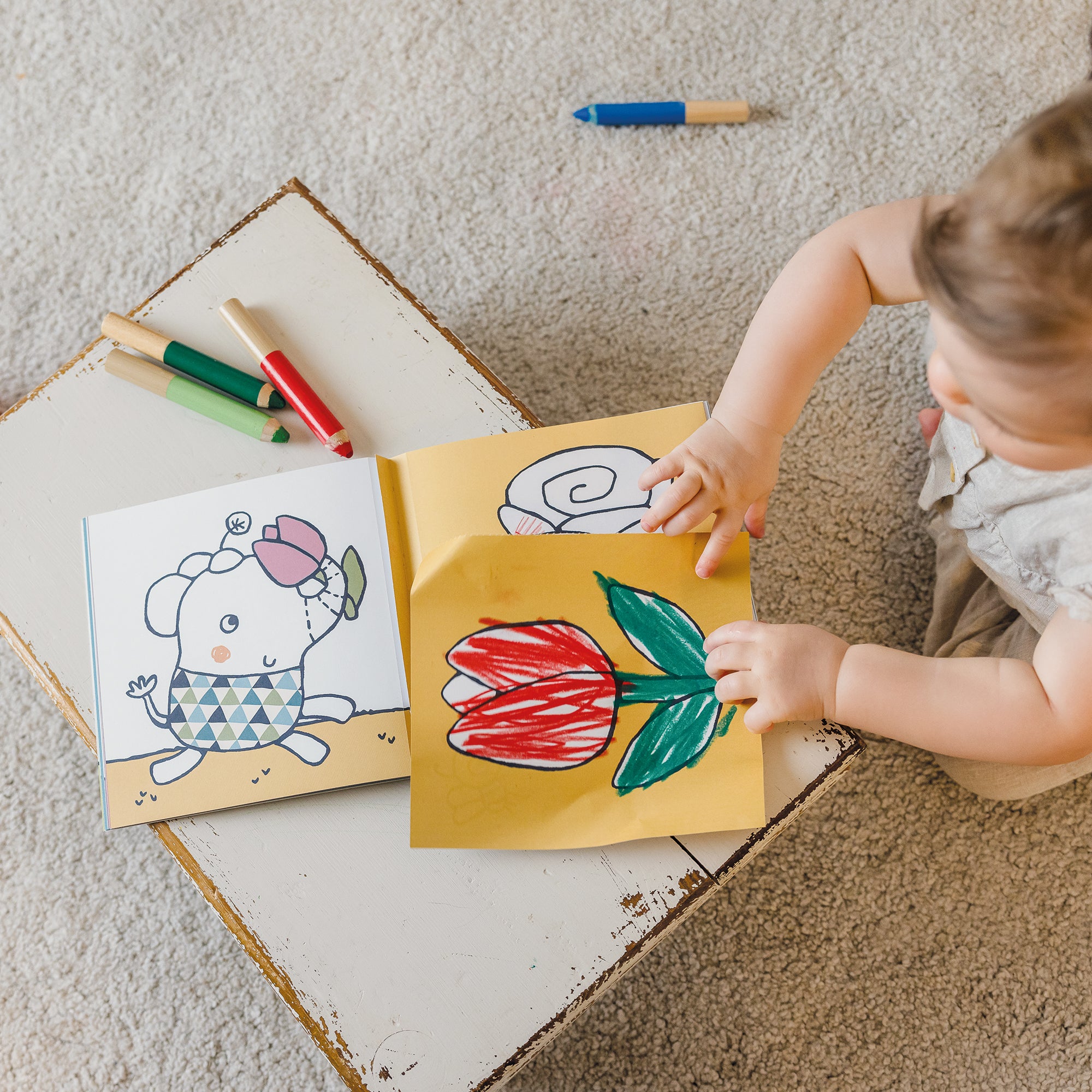 BabaBook - Mon premier livre de coloriage "Nature"