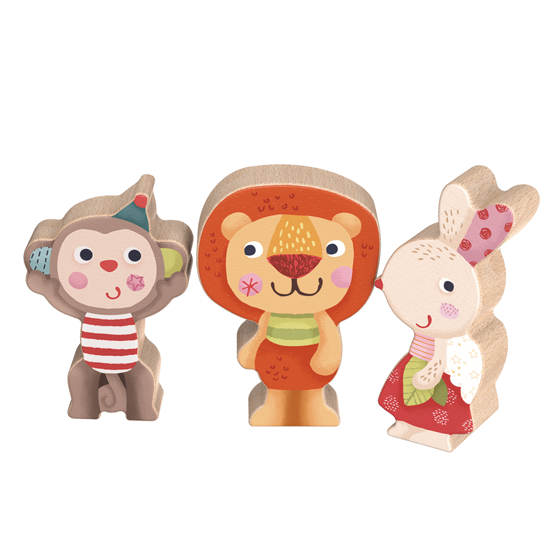 Mini Buddies "Youki, Bababoo & Pipa"