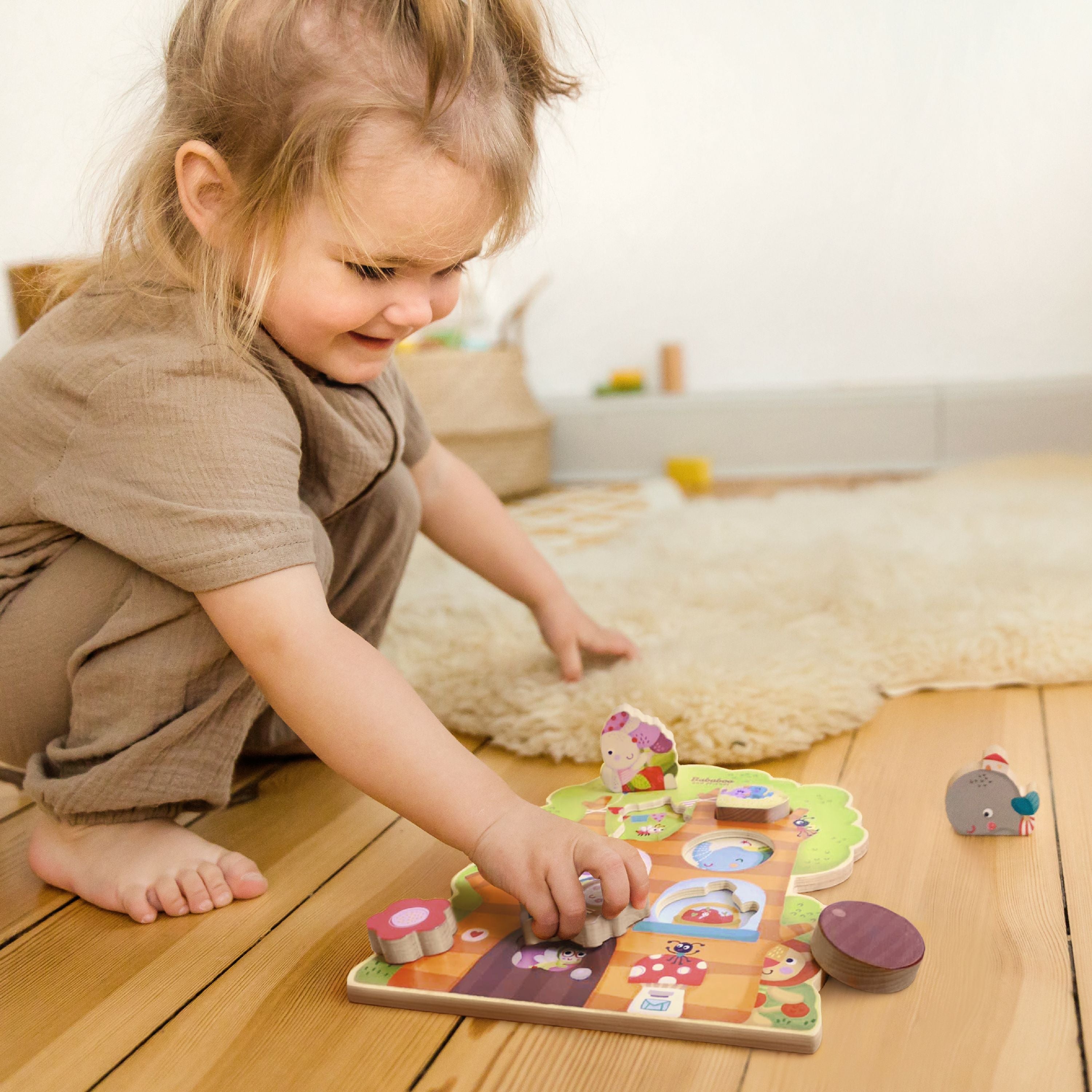 Puzzle découverte "Fête dans la cabane"