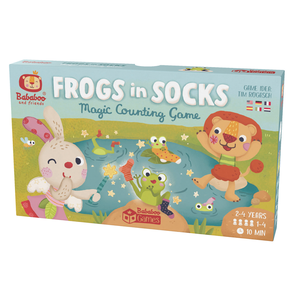 Jeu de comptage magique "Frogs in Socks"