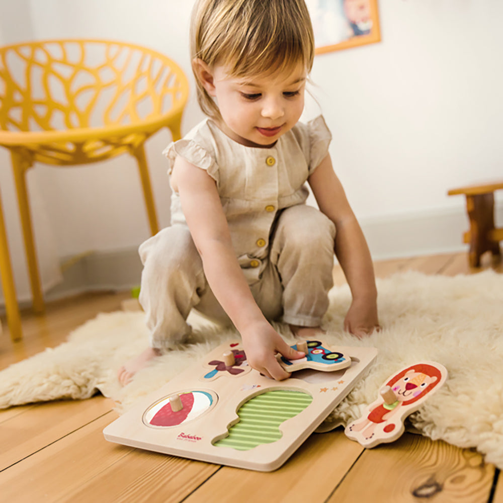 Premier Puzzle à formes "Les jouets préférés de Bababoo"